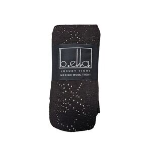 B.ella Italy Luxery Tights Merino Wool Brown